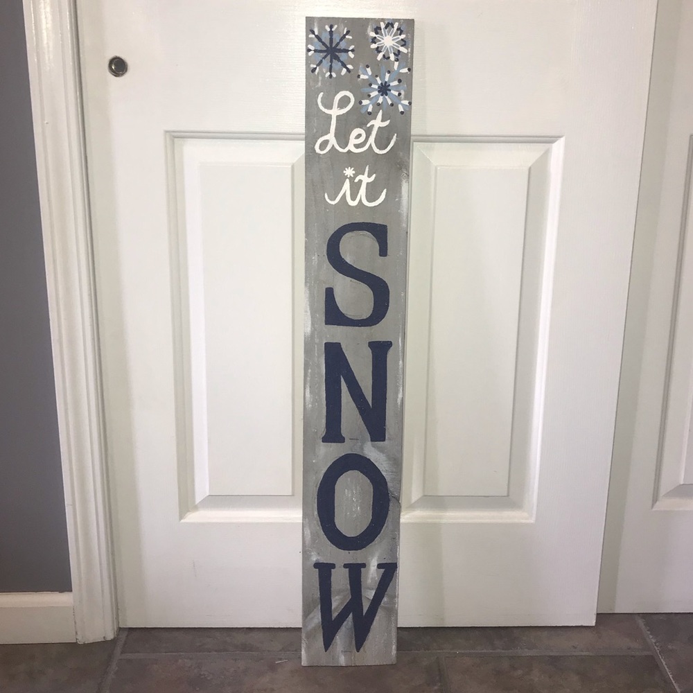 Decorative hand painted board
